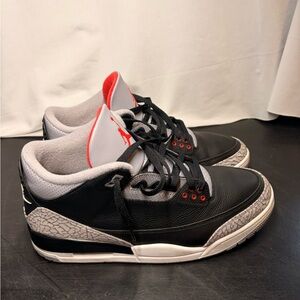 Jordan Black Cement 3’s Shoes